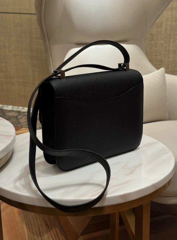 Hermès Constance 24 Epsom NOIR PHW Conctance24 4