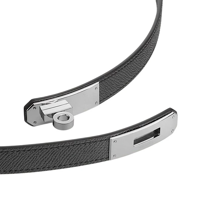 Hermès Kelly Pocket Filou 18 belt Epsom Noir PHW H011908UK89 3