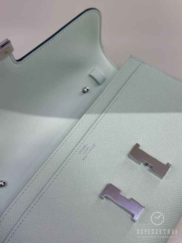 Hermès Constance To Go wallet Vert Peppermint Epsom PHW H080125CKN3 7