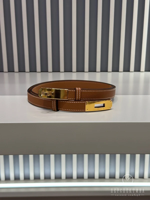 Hermès Kelly 18 belt Epsom Calfskin YGP H069853CC37 8