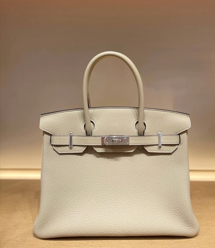 Hermès BIRKIN 30 VEAU TOGO TRENCH PHW B30TT 2