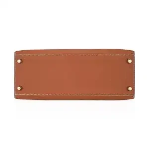 Hermès KELLY SELLIER 28 VEAU EPSOM GOLD GHW K28EG 6