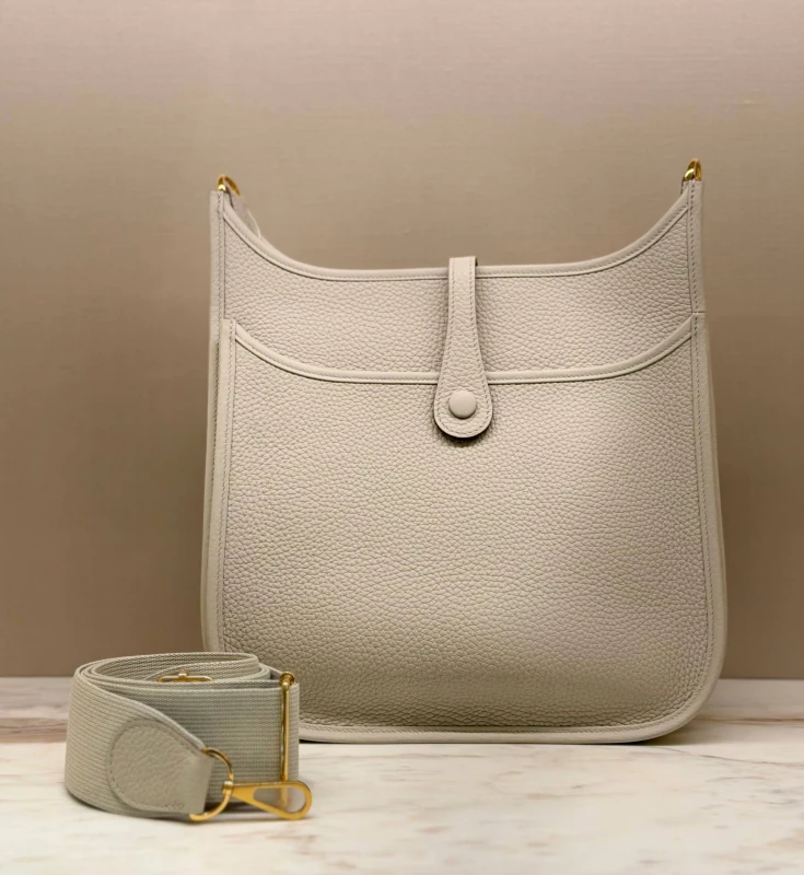 Hermès EVELYNE 29 TAURILLON CLEMENCE BETON GHW HE29 2