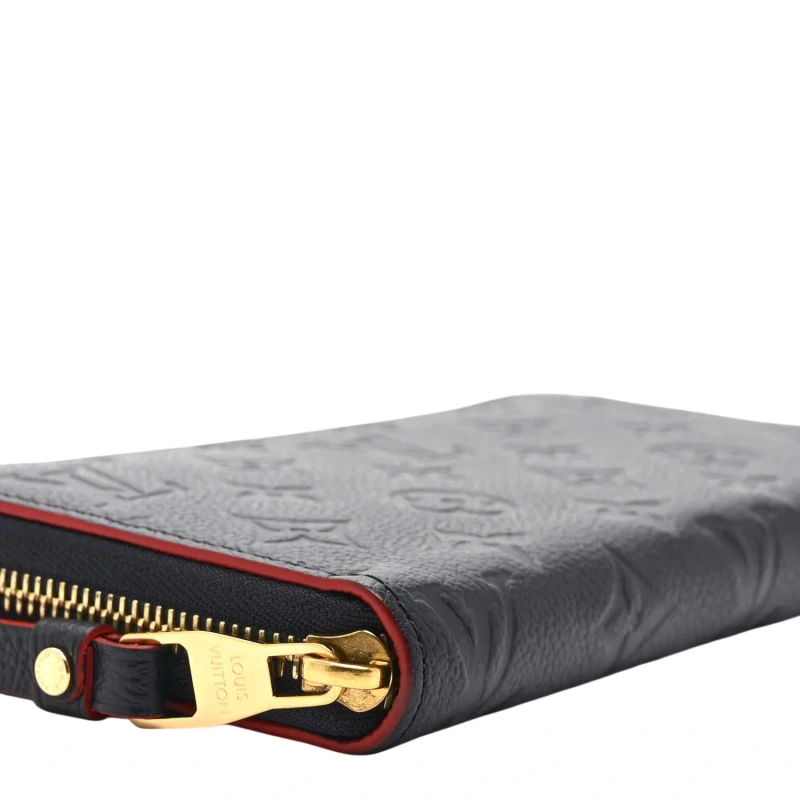 Louis Vuitton Zippy Wallet Marine Rouge Monogram Empreinte M62121 6