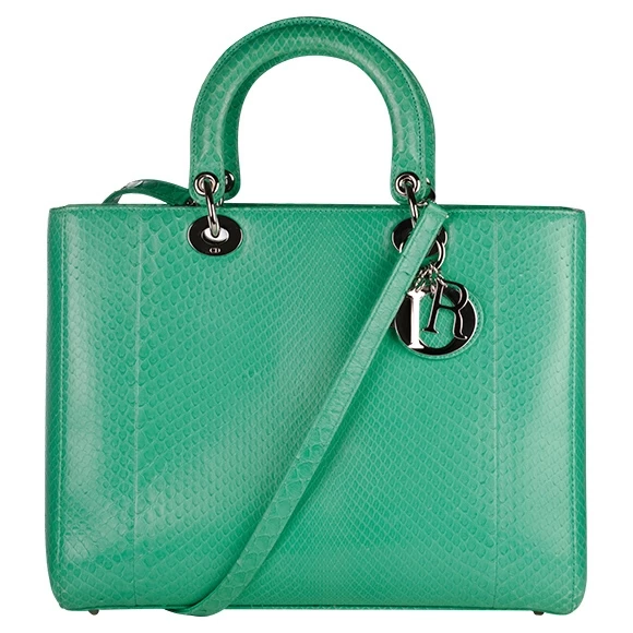 CHRISTIAN DIOR Emerald "Lady Dior" 