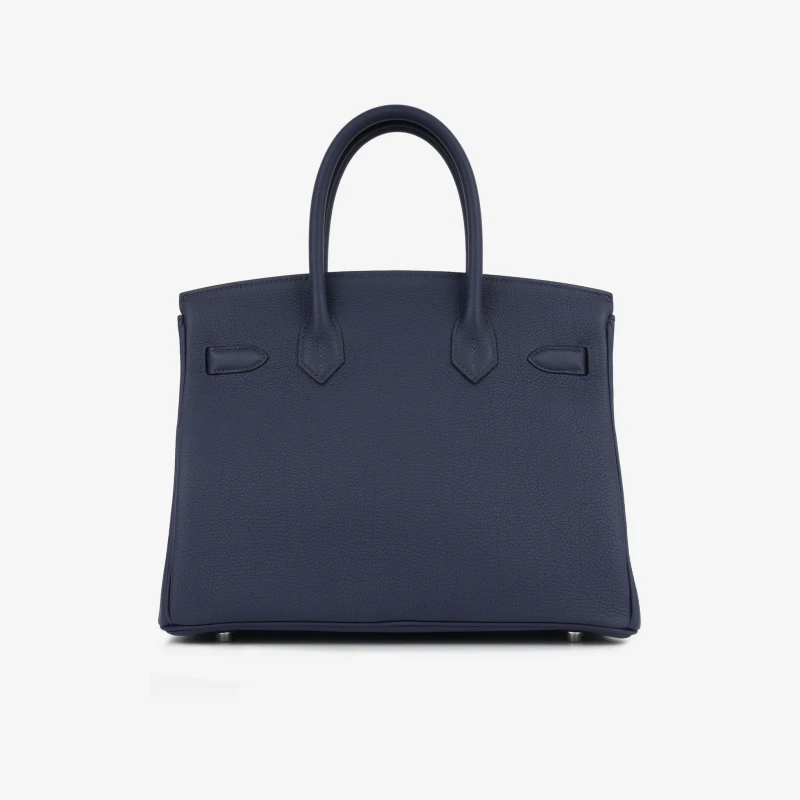Hermès BIRKIN 30 VEAU TOGO BLEU NAVY PHW B30TBN 6