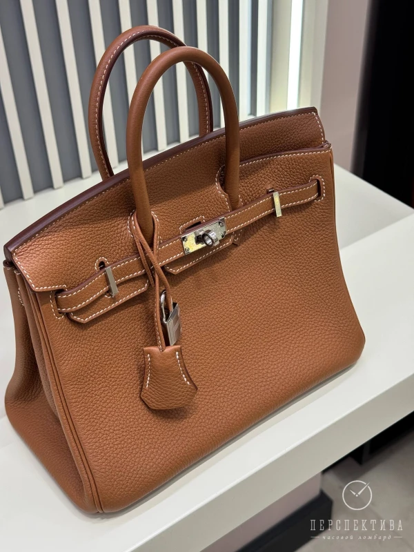 Hermès BIRKIN 25 TOGO GOLD PHW B25TG 4
