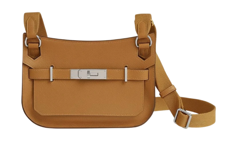 Hermès JYPSIERE MINI VEAU EVERCOLOR CARAMEL PHW JMCP 1