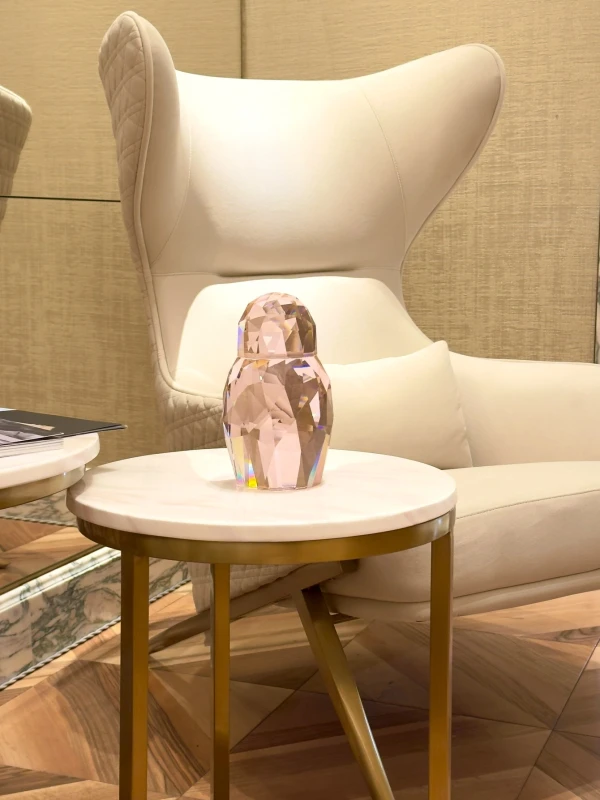 MATRЁSHKA CRYSTAL PINK MATRESHKA 5