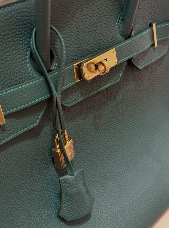 Hermès BIRKIN 35 VEAU TOGO MALACHITE GHW B35MALACHITE 7