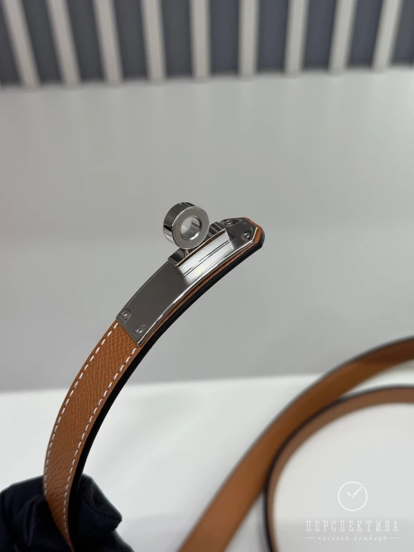 Hermès Kelly 18 belt Epsom Calfskin PHW H069853CK37 7