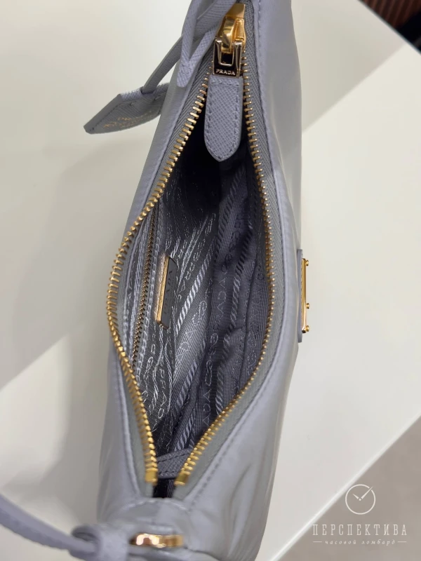 PRADA Re-Edition 2005 Re-Nylon and Saffiano mini bag Cloudy Gray 1N204X_R064_F0CUK 3