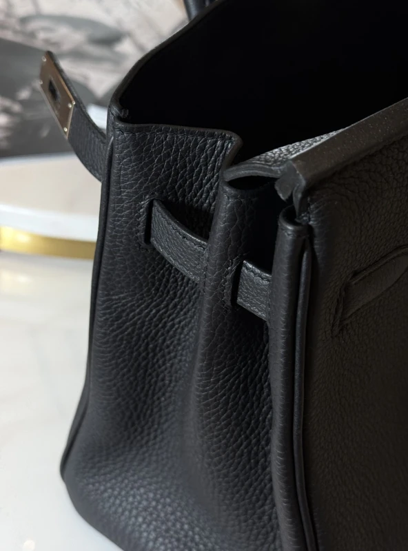 Hermès BIRKIN 30 VEAU TOGO 89 NOIR PHW H030520CK 5