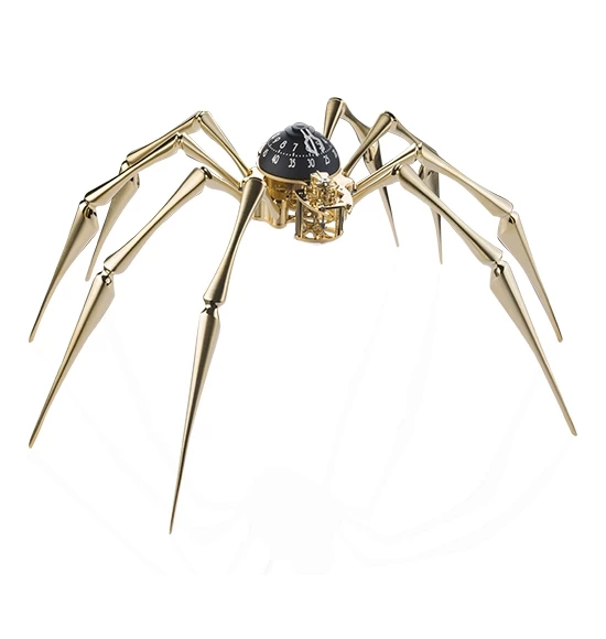 ARACHNOPHOBIA GOLD 18K YELLOW GOLD PLATED BRASS LIMITED EDITION