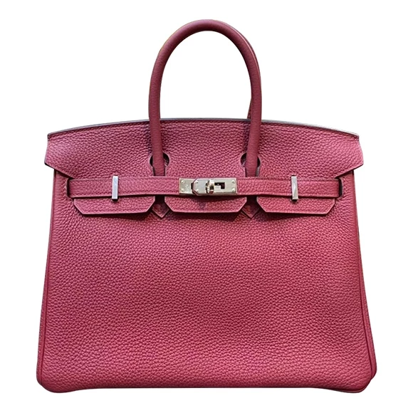 BIRKIN 25 VEAU TOGO ROUGE GRENAT PHW