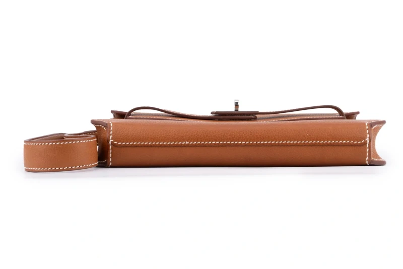 Hermès KELLY DEPECHES 25 VEAU BARENIA GOLD PHW KDBG 5