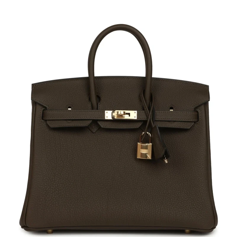 BIRKIN 25 VEAU TOGO VERT LODEN PBHW