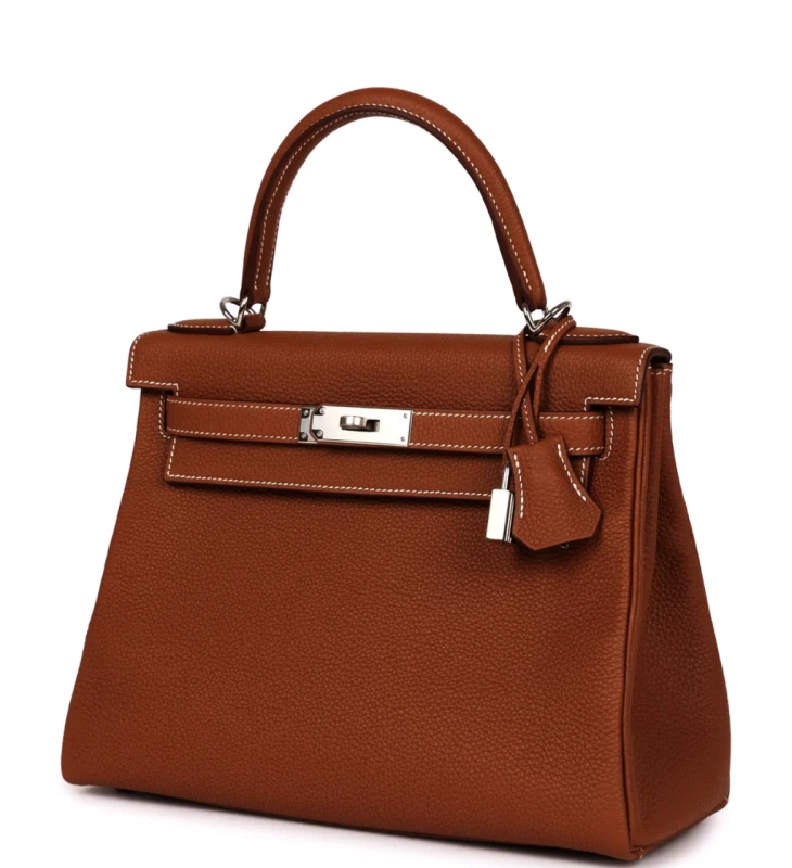 Hermès KELLY RETOURNE 28 VEAU TOGO ROUGE PHW Kelly28 6