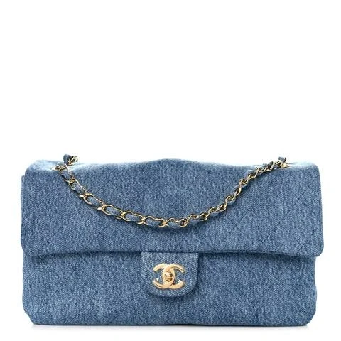 Denim Souplissimo Maxi Flap Blue