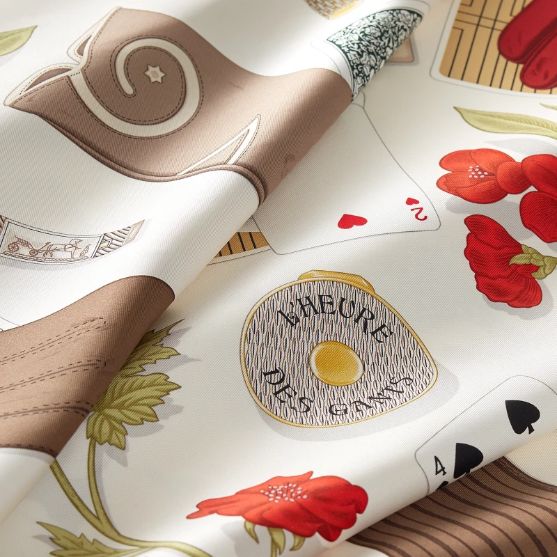 Hermès L'Heure des Gants scarf 90 H004211S 04 2