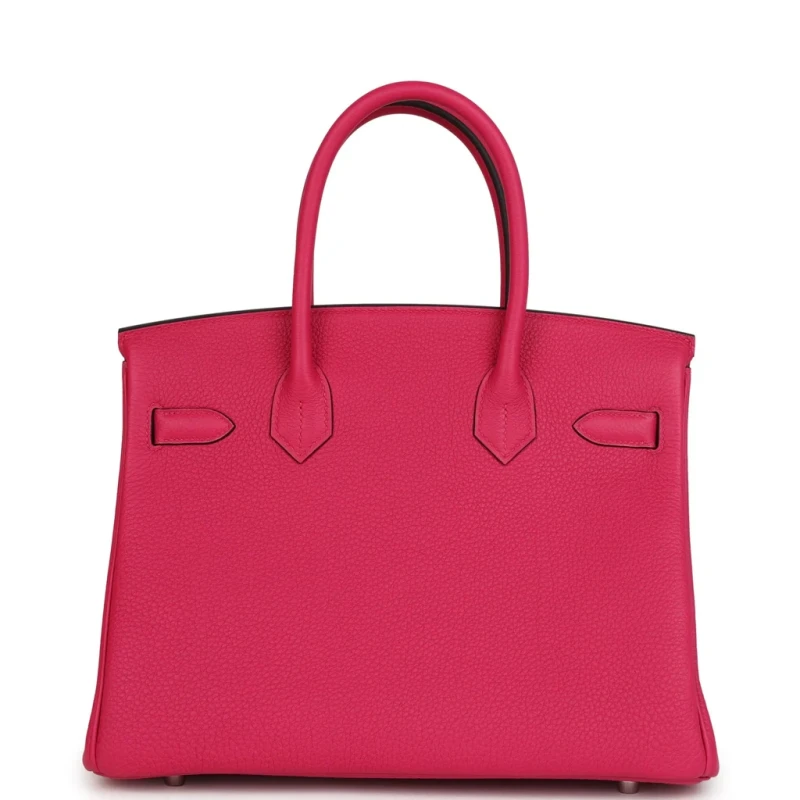 Hermès BIRKIN 30 VEAU TOGO ROSE MEXICO PHW B30TRM 3