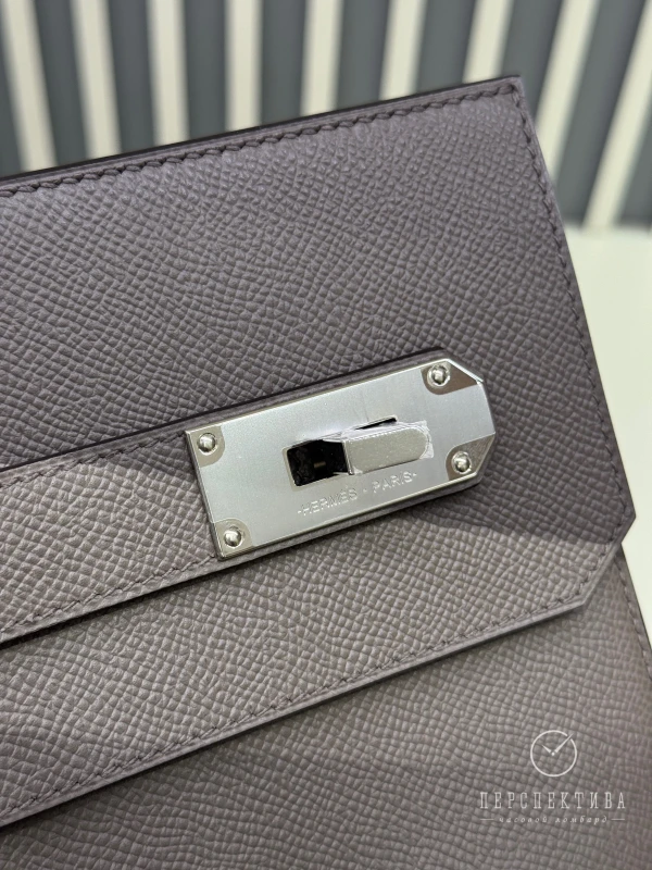 Hermès Hacademi pouch gris étain H086976CK8F 3