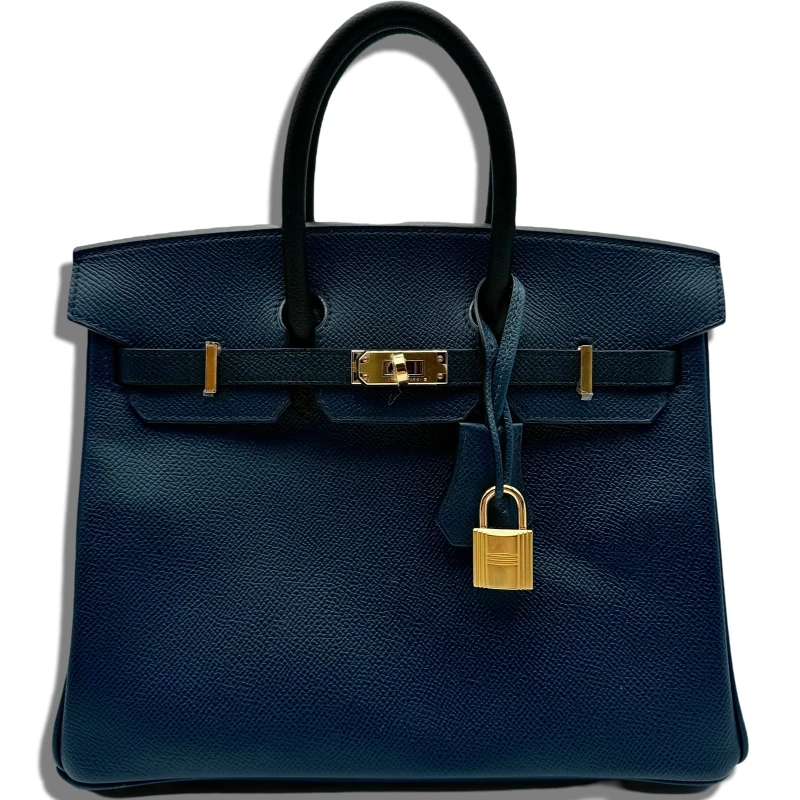 Hermès BIRKIN 25 VEAU EPSOMTRI-COLORE GHW b25TRI