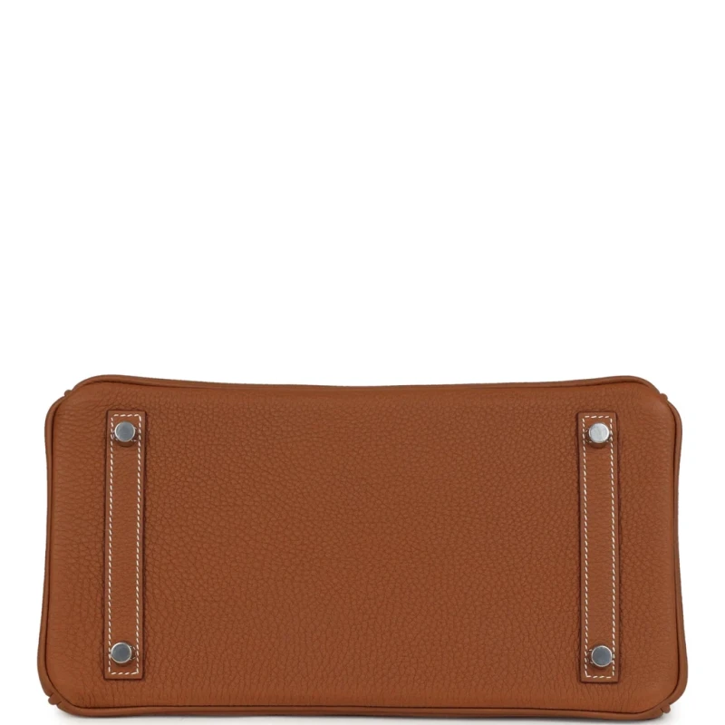 Hermès BIRKIN 30 VEAU TOGO GOLD PHW B30TG 5