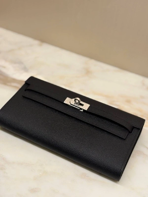 Hermès Kelly Classique To Go wallet / Noir KWallet 5