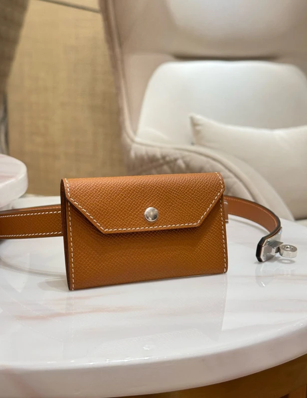 Hermès Kelly Pocket 18 belt Epsom PHW H081120CK37 2