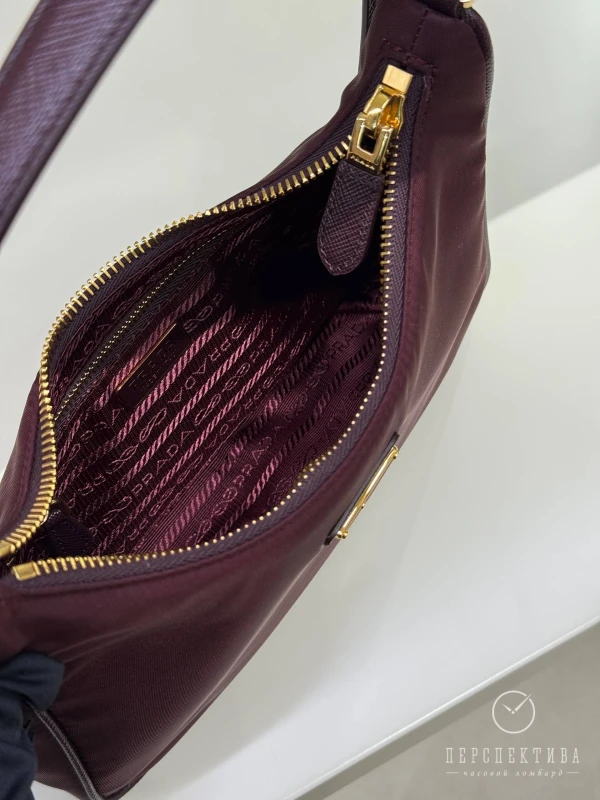 PRADA Re-Edition 2005 Re-Nylon and Saffiano mini bag Burgundy 1N204X_R064_F0GCM 2