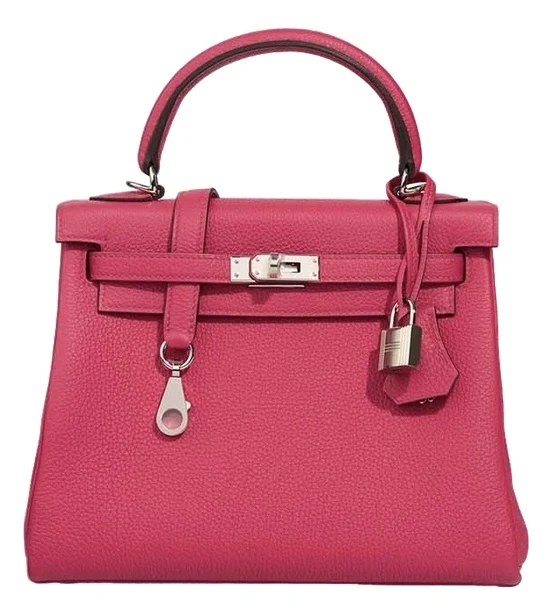 KELLY 25 RETOURNE VEAU TOGO ROSE MEXICO PHW