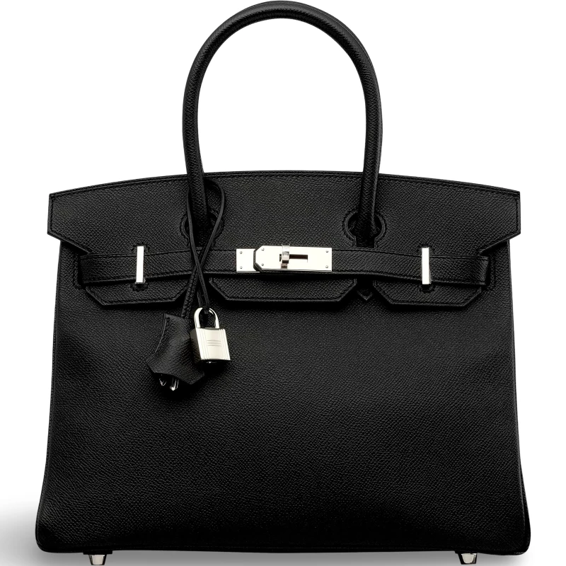 BIRKIN 30 VEAU EPSOM NOIR PHW