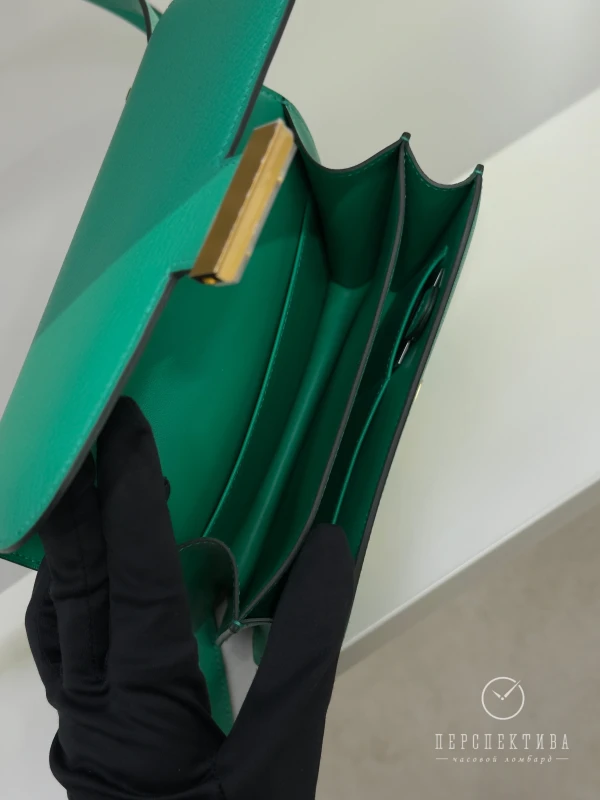Hermès Constance 18 Mini Epsom Vert Vertigo GHW H18MINIGHW 5