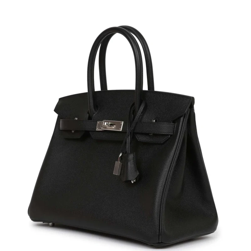 Hermès BIRKIN 30 VEAU TOGO NOIR PHW B30TN 6