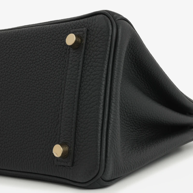 Hermès BIRKIN 25 VEAU TOGO NOIR PBHW B25TNP 5