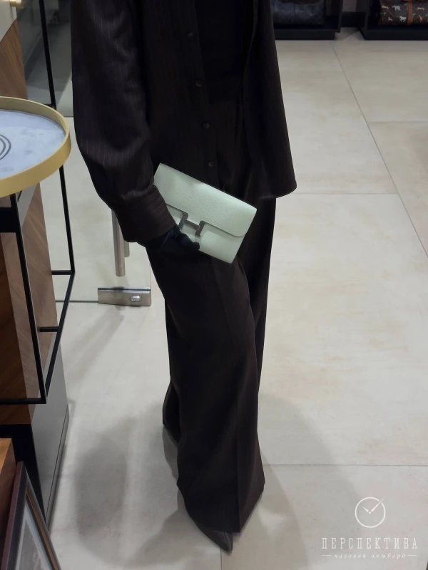 Hermès Constance To Go wallet Vert Peppermint Epsom PHW H080125CKN3 9