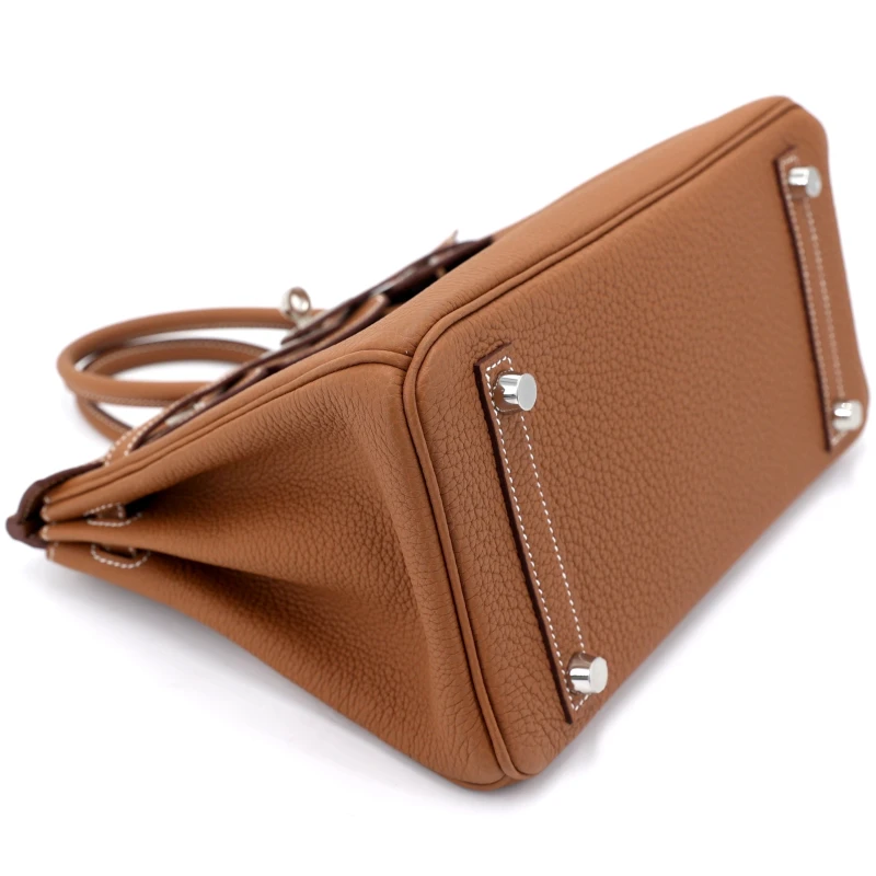 Hermès BIRKIN 25 TOGO GOLD PHW B25TG 3