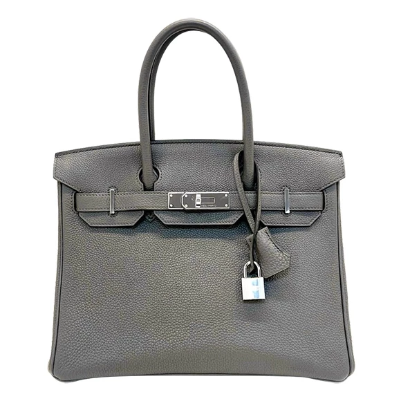 Hermès HERMES BIRKIN 30 VEAU TOGO GRIS ETAIN PHW HERMES BIRKIN 30 VEAU TOGO GRIS ETAIN PHW