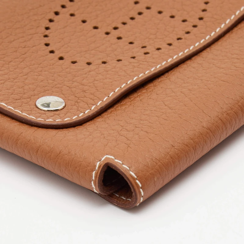 Hermès HERMES GOLD TOGO CARDS HOLDER Playing Cards Holder 2