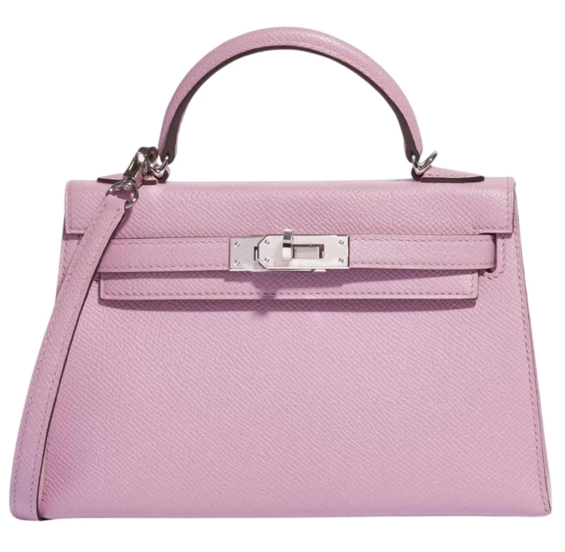 KELLY 20 VEAU EPSOM MAUVE SYLVESTRE PHW
