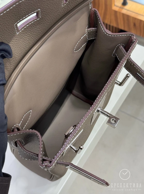 Hermès Hac A Dos Veau Togo Etoupe HAC_H083569CK 7