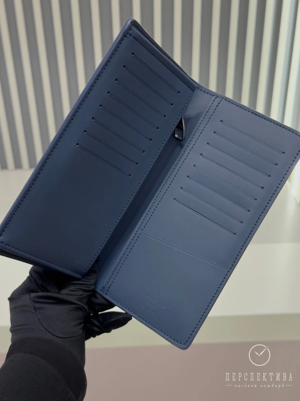 Louis Vuitton Brazza Wallet Navy Blue M25978 9