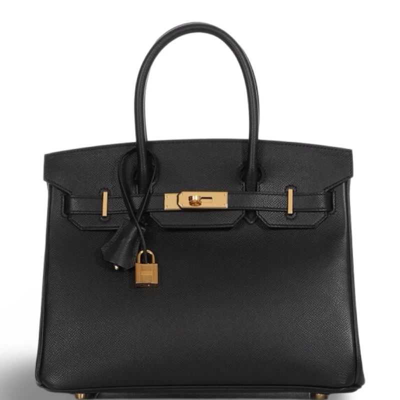 Hermès BIRKIN 30 VEAU EPSOM NOIR GHW B30EN