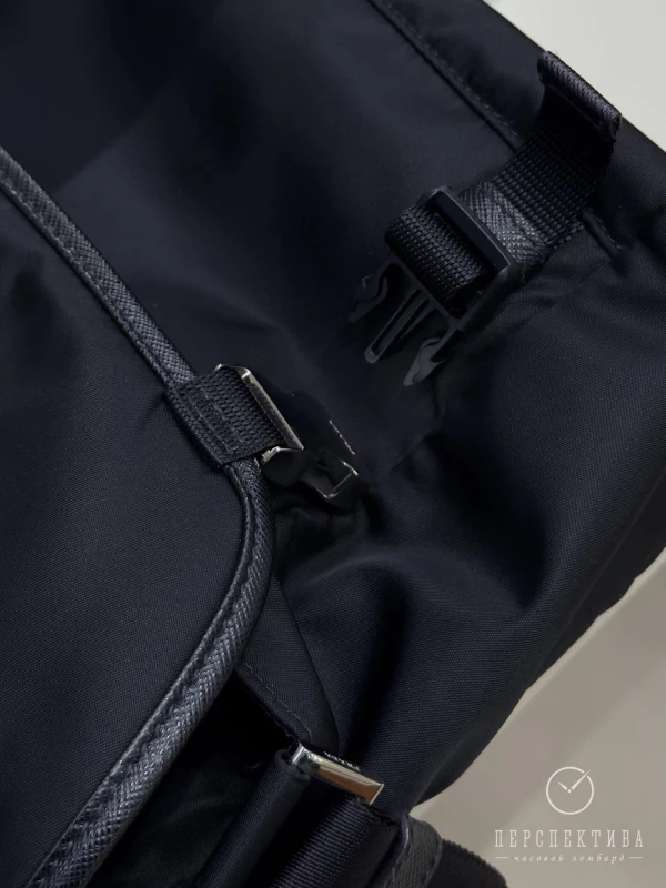 PRADA Re-Nylon and Saffiano leather Shoulder Bag Black 2VD066_2DMG_F0002_V_OOM 2