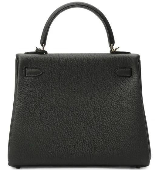 Hermès KELLY RETOURNE 2 STRAP 25 VEAU TOGO VERT FONCE PBHW K25TVF 2