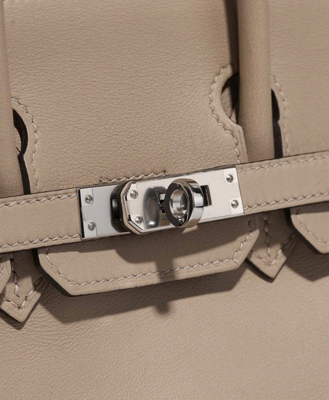 Hermès BIRKIN 25 VEAU SWIFT TRENCH PHW B25STRE 6