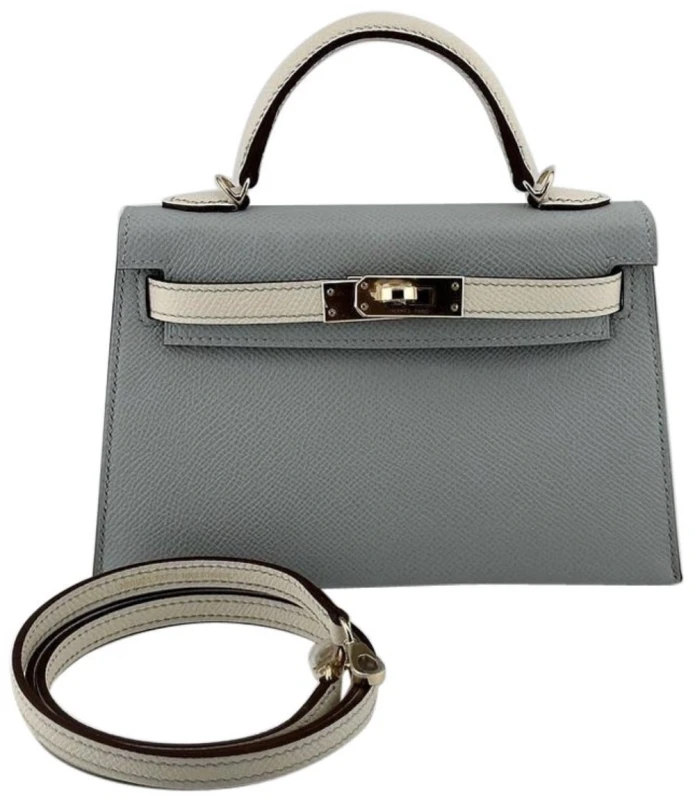 Hermès SAC KELLY SELLIER MI MINI VEAU EPSOM PERSO K20 1