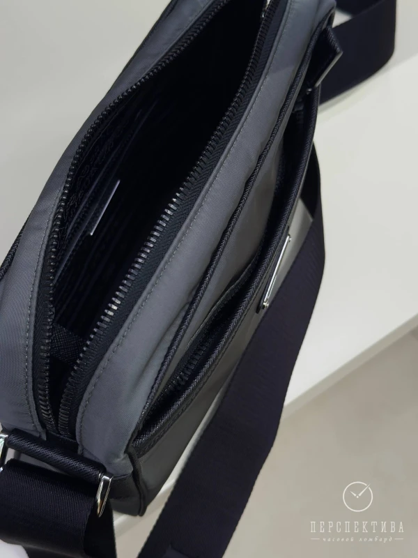 PRADA Re-Nylon and Saffiano Shoulder Bag Forest Green 2VH048_2DMH_F0414_V_XOO 2