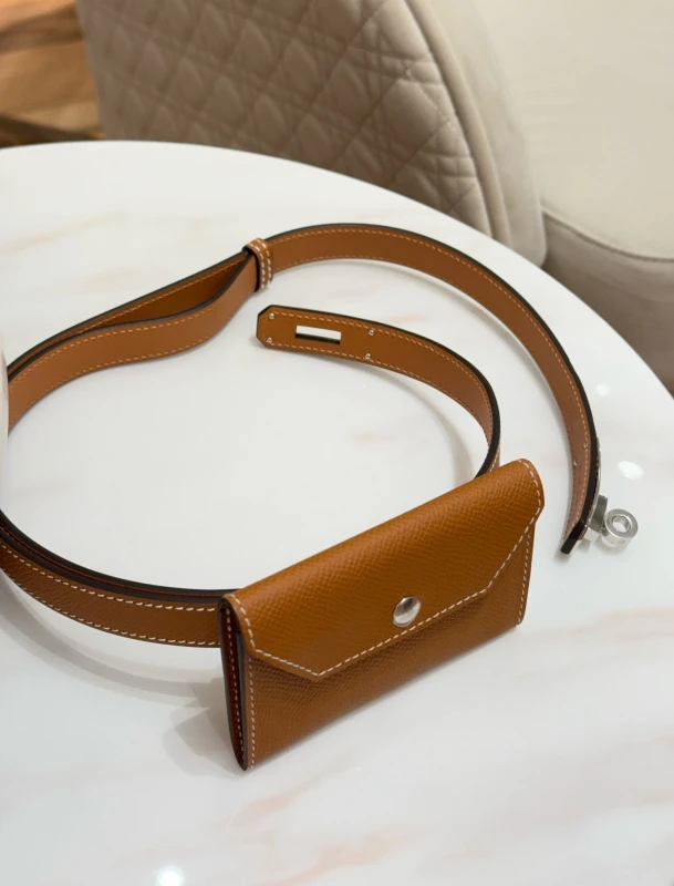 Hermès Kelly Pocket 18 belt Epsom PHW H081120CK37 3